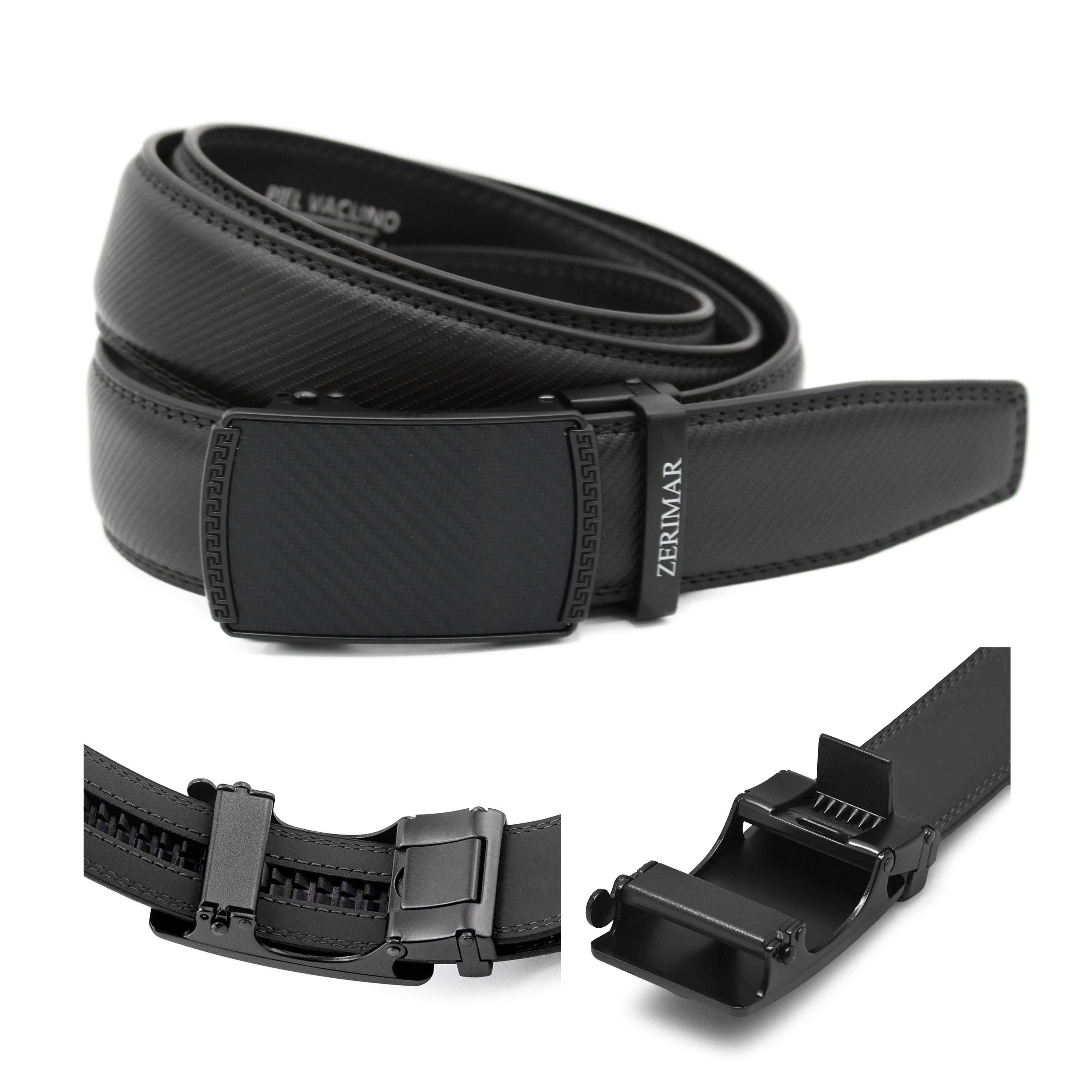 Zerimar 1942 – wholesale Belt – Men's – Men's Belt with automatic buckle Leather belt Width 3.5 cm6