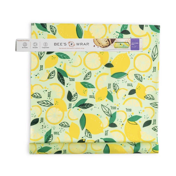 NEW! Cut-to-Size Roll - Fresh Squeeze for wholesale by Bee's Wrap