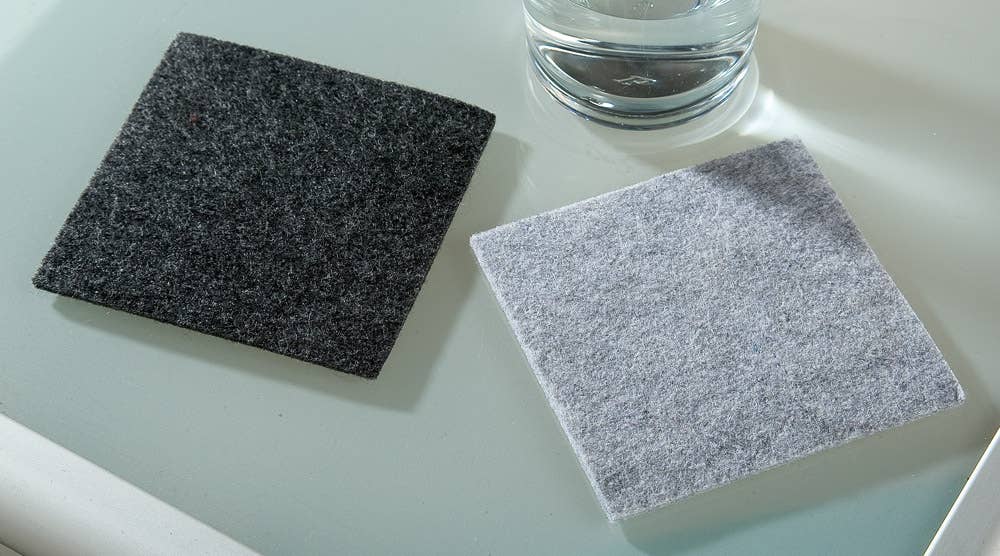 Gilde Handwerk Macrander GmbH & Co. KG - Wholesale Coasters - felt coasters square VE 241