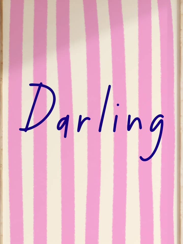 Impression d'art chérie pour la vente par Funky Dory