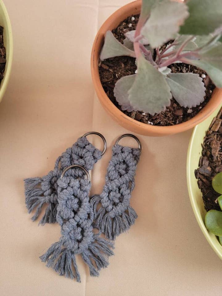 Macrame-sleutelhanger voor wholesale door Pfyl Style