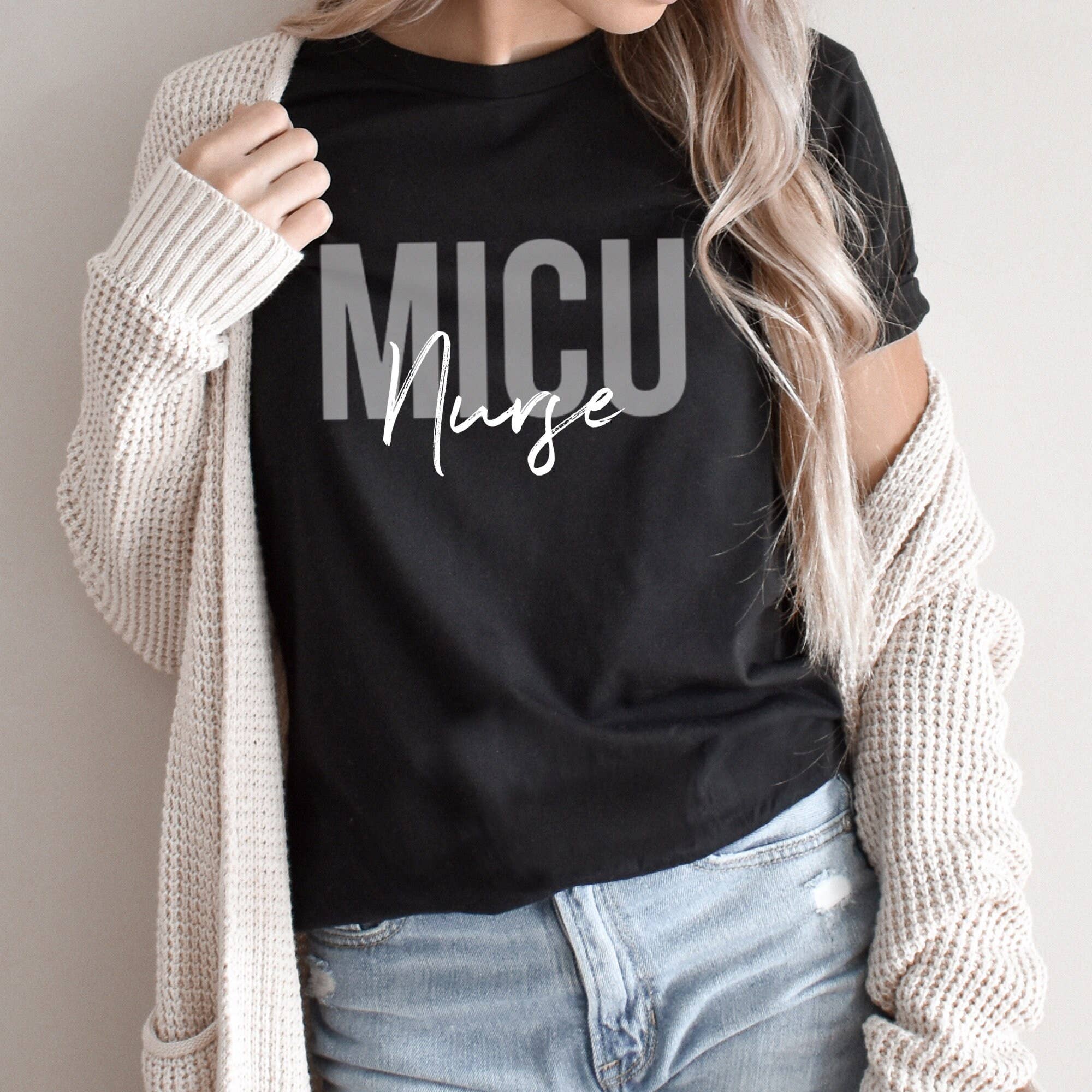 APComfortPrints - Wholesale Screen Printed T-Shirt - Unisex - MICU Nurse Shirt4