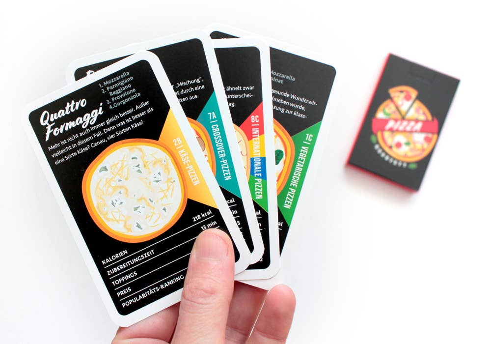 Marmota Maps - Vente Cartes d'apprentissage – enfant et bébé - Pizza Quartet | Jeu de cartes pour enfants | Jeu de société3