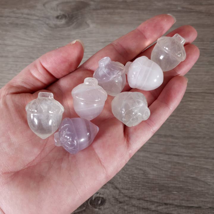 Keystone Crystals - Wholesale Spiritual Stone/Crystal - Gemstone Acorn Figurine for Spring or Autumn Decor