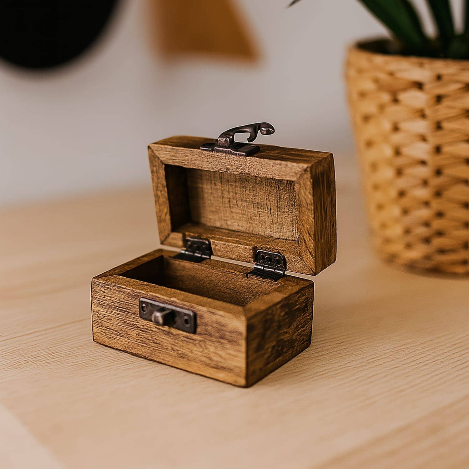 Etnico del Mondo - Wholesale Jewelry Box/Organizer - Carved and Decorated Wooden Jewelry Box4