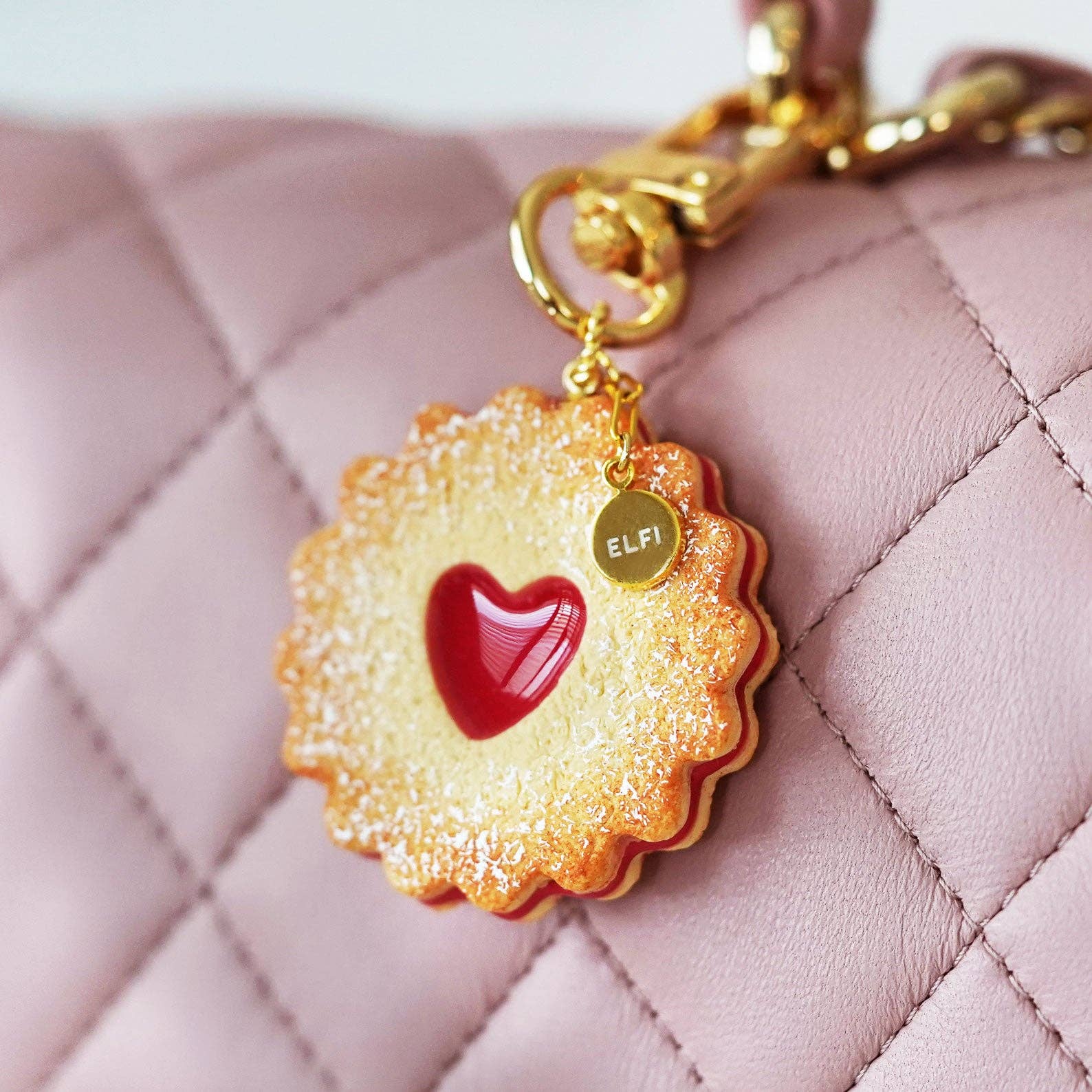 Elfi Handmade - Wholesale Keychain - Women's - Jam Cookie Bag Charm0