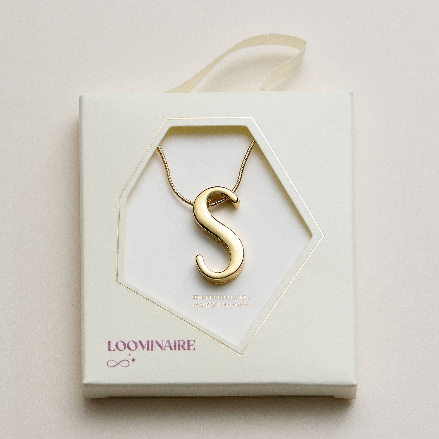 Frem - Wholesale Pendant/Charm Necklace - A Set of 16 Letters Gold Dipped Necklace – Gold & Silver Alphabet Charm Jewelry44