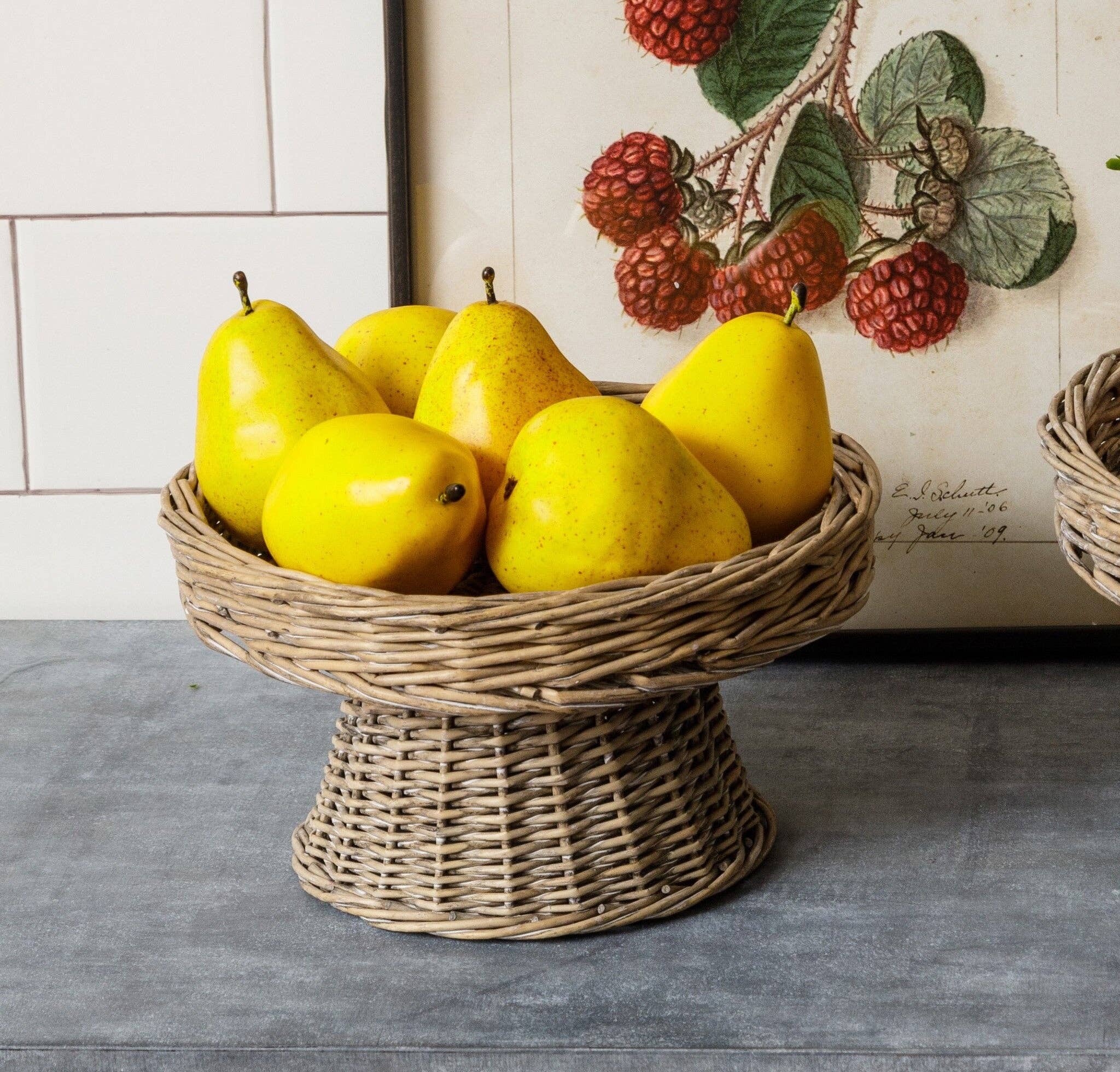 Audrey's Home & Gift – Großhandel Tischdeko – Runder Weidensteigleiter (PC)1