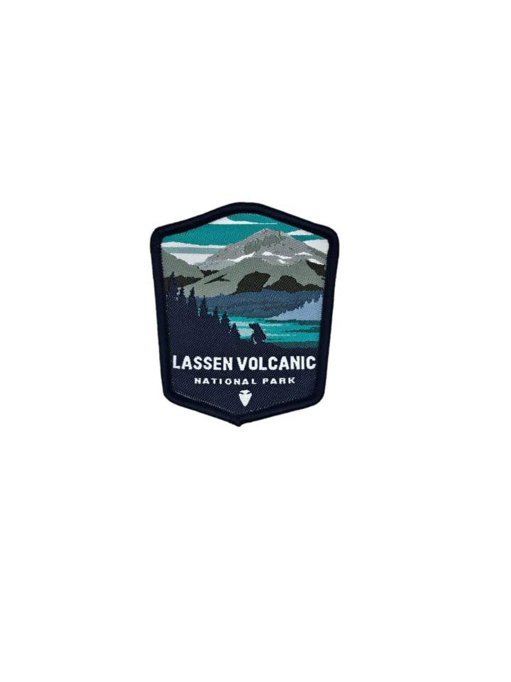 Lassen Vulkanske Nationalpark Patch for engroshandel hos PNW Apparel