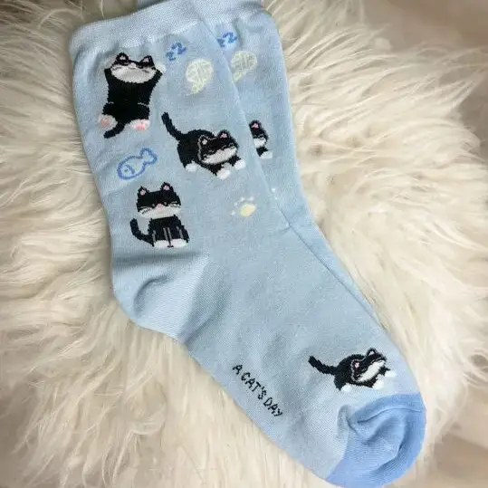 Prep Obsessed Wholesale – wholesale Socks – Women's – Cat Crew Socks0