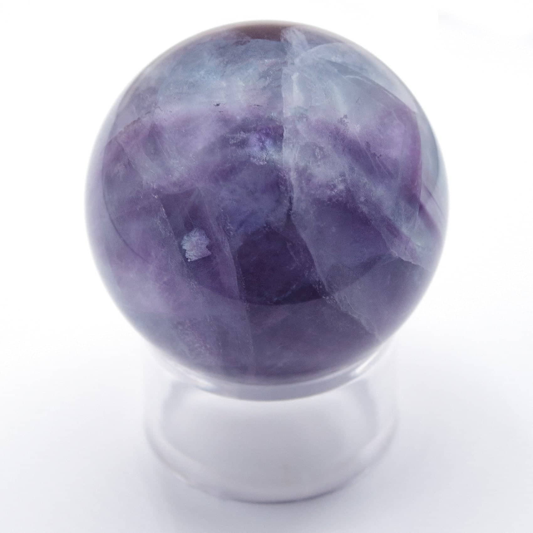 Tiny Rituals - Wholesale Spiritual Stone/Crystal - Rare Rainbow Fluorite Spheres - AAA Premium Quality47