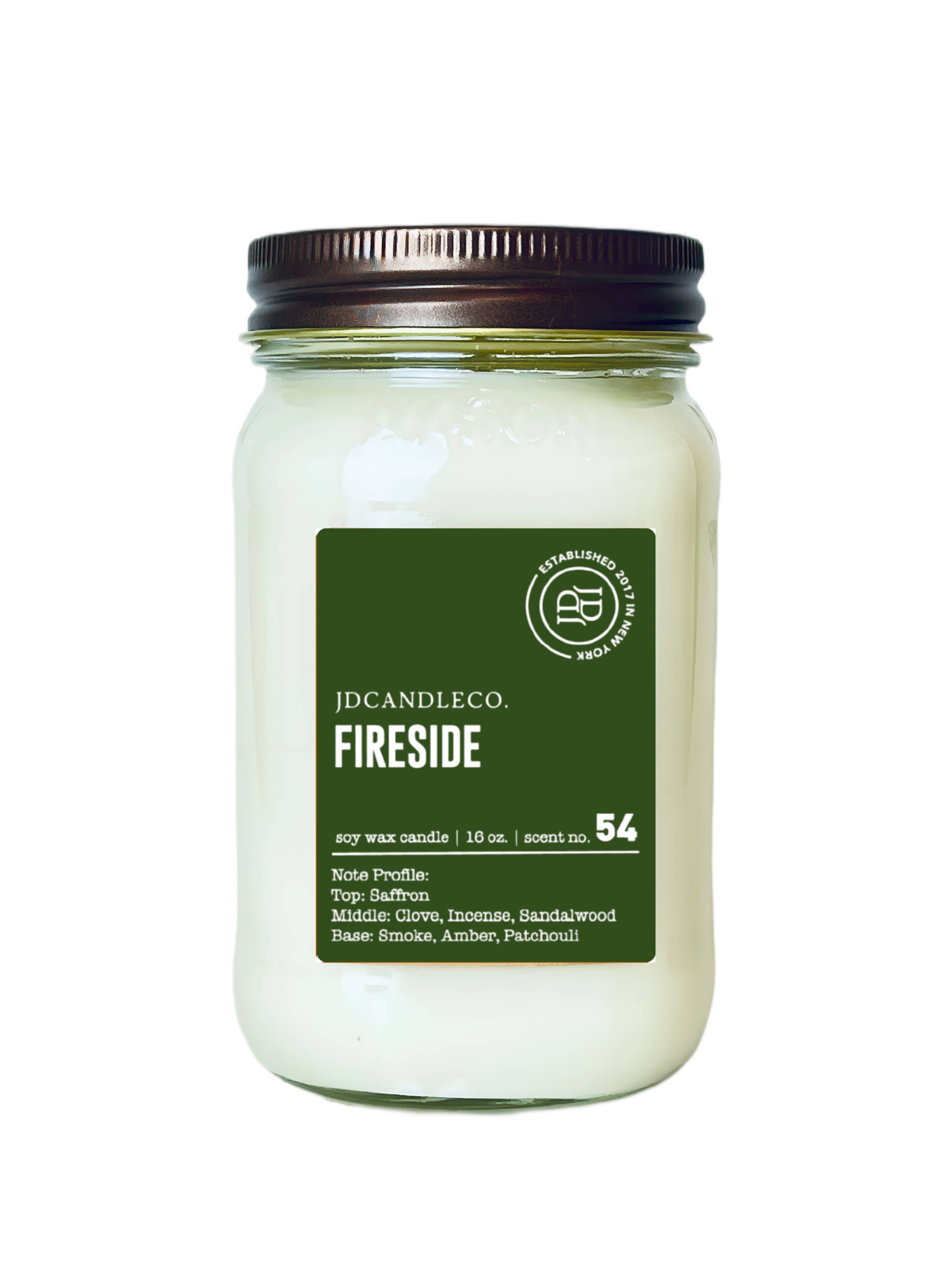 JD Candle Co. - Wholesale Jar/Filled Candle - Holiday 16 oz Mason Jar Candles3