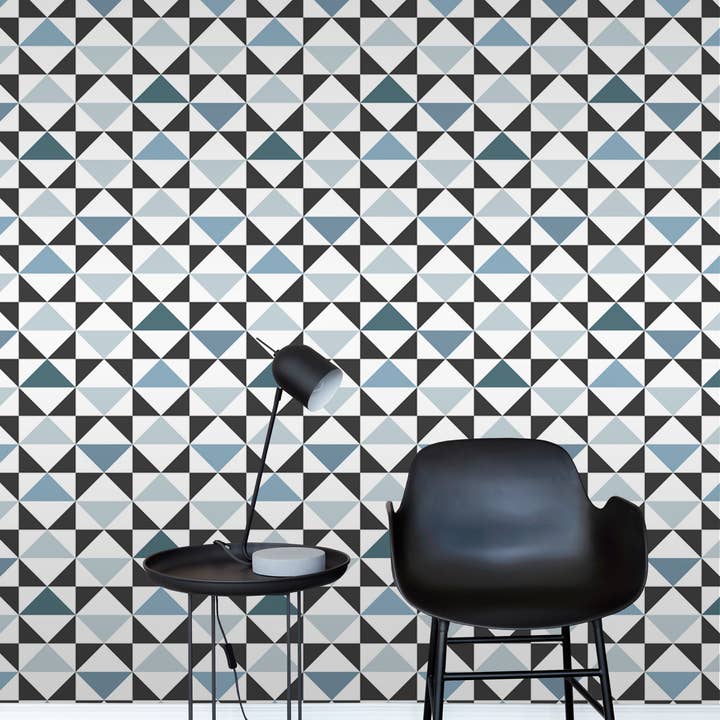 The Design Department b.v. - Wholesale Behangrol - Behang grafische driehoeken11