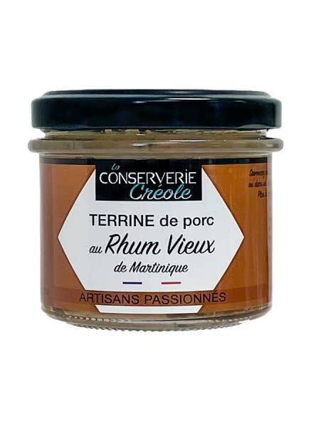 Terrina di maiale con rum invecchiato per la vendita all'ingrosso da parte di Etic's