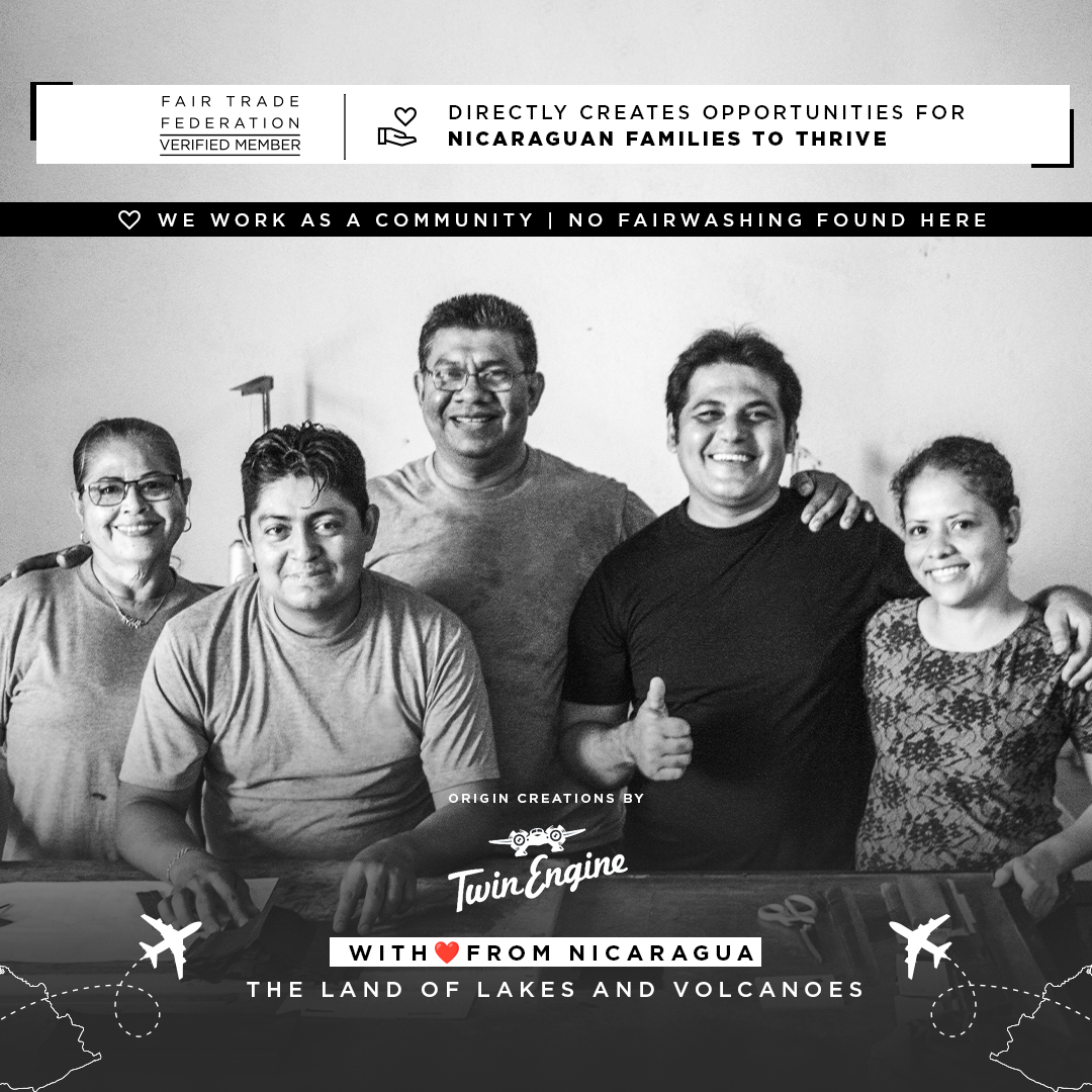 Twin Engine Coffee - Vente Portefeuille – homme - Portefeuille en cuir à deux volets Ocean Navy/Fair Trade Artisan7