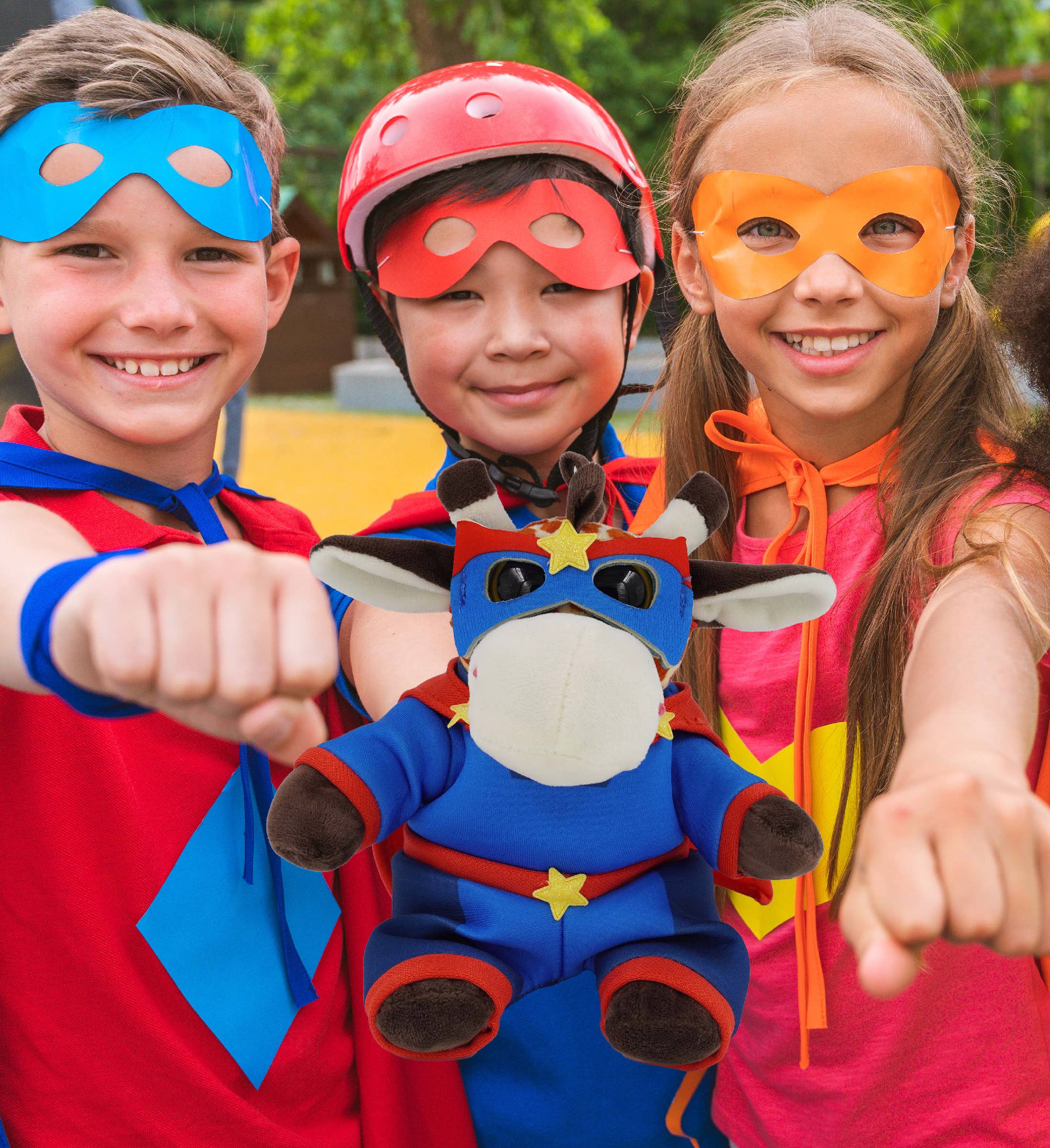 Cota Global - Vente Déguisement – enfant - Déguisement en Peluche - Super Héros Petit5