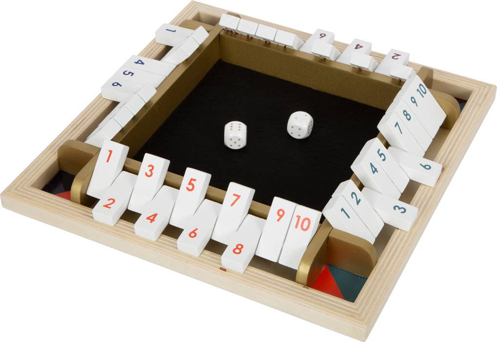 small foot - Vendita all'ingrosso Giochi da tavolo - Gioco del dado Shut the Box « Gold Edition »1