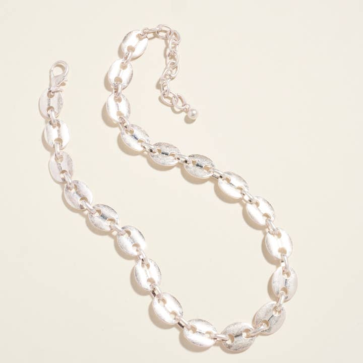 Designature New York - Wholesale Link & Chain Necklace - Handmade Vintage Metal Chain Short Necklace3