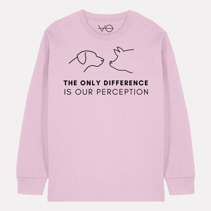 Le seul différence est notre perception T-shirt à manches longues (Unisexe) pour la vente par VO