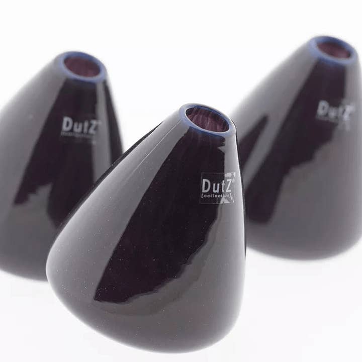 TUMBLING VASE - H12 D10 cm - PLUM for wholesale by DutZ Collection @ Lowlands Design