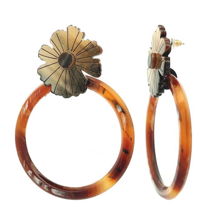 AMORINO SRL - Wholesale Stud/Post Earrings - Acrylic Earring - FT2356E4100