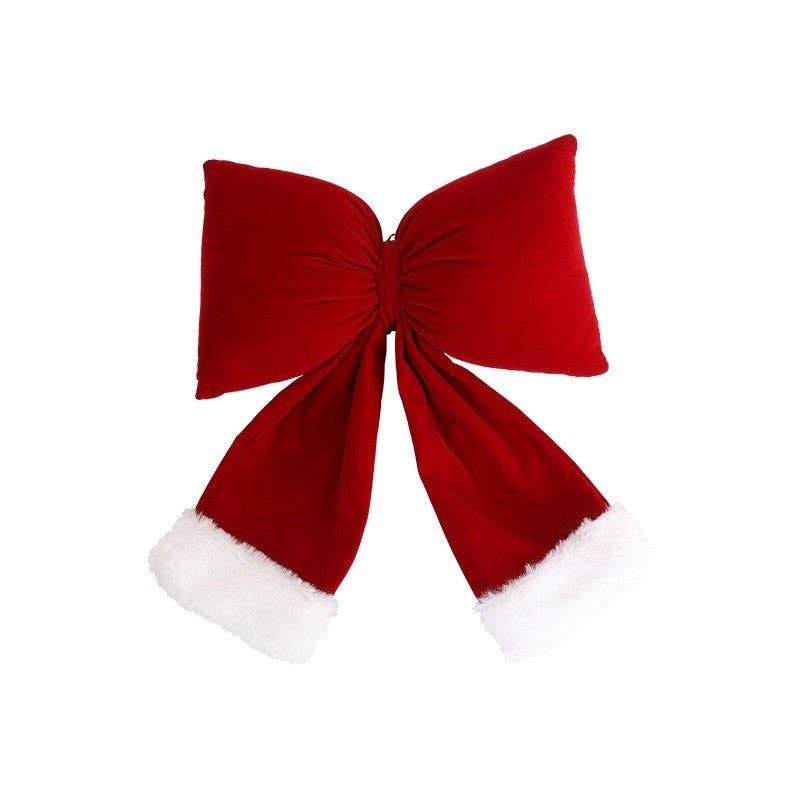 FurDecoration - Wholesale Christmas Decoration - Christmas Plush Bow Decoration8