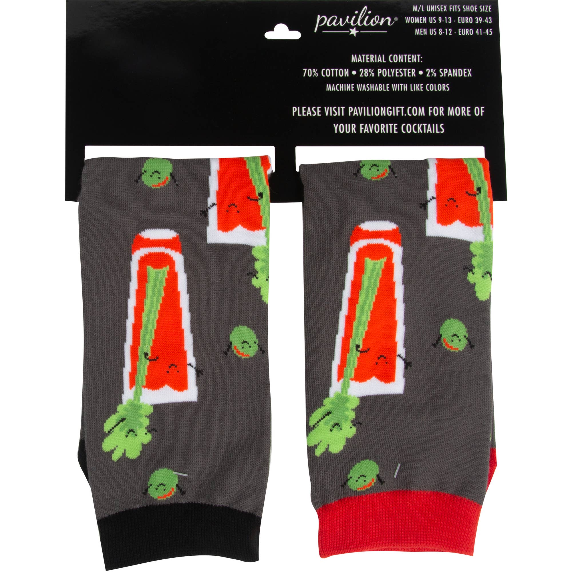 Pavilion - Wholesale Socks - Unisex - Bloody Mary - M/L Unisex Socks9