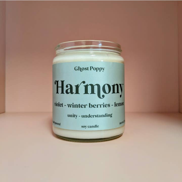 Bougie Harmony pour la vente par Ghost Poppy
