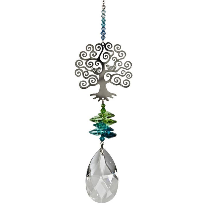 Woodstock Chimes - Wholesale Suncatcher - Crystal Fantasy™ - Large, Tree of Life4