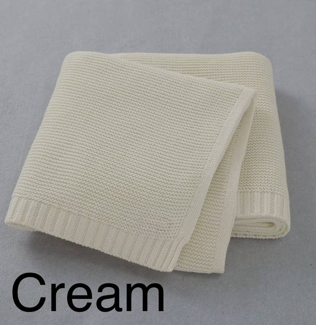 Zsa Zsa & LoLLi Monogram Blanks - Wholesale Bedding Blanket - Kids & Baby - Nap Time Cotton Blanket - ORIGINAL Baby Quilt Blanket 16