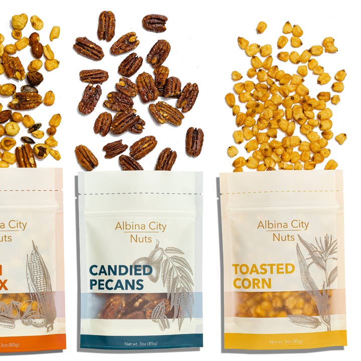 Albina City Nuts - Wholesale Nuts - Best Seller Variety Pack - Salty & Sweet 2