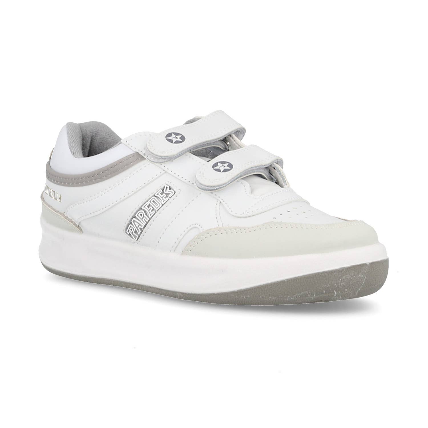 Paredes - Wholesale Lifestyle Sneakers - Women's - Deportivo Paredes Leather Star Velcro1