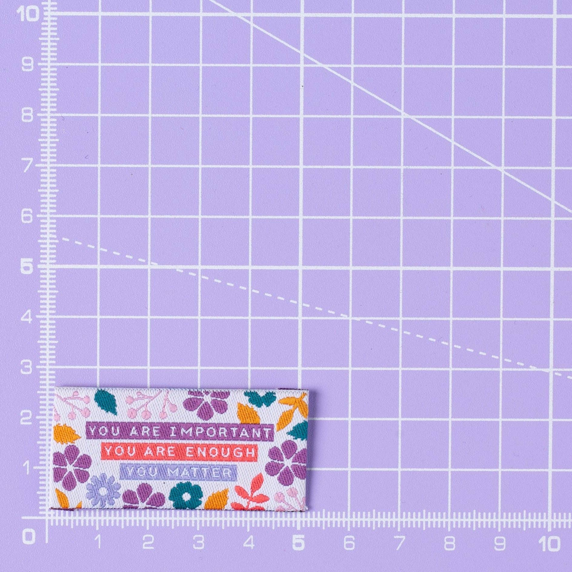 Little Rosy Cheeks - Wholesale Fabric - YOU MATTER - Sewing Labels Tags4