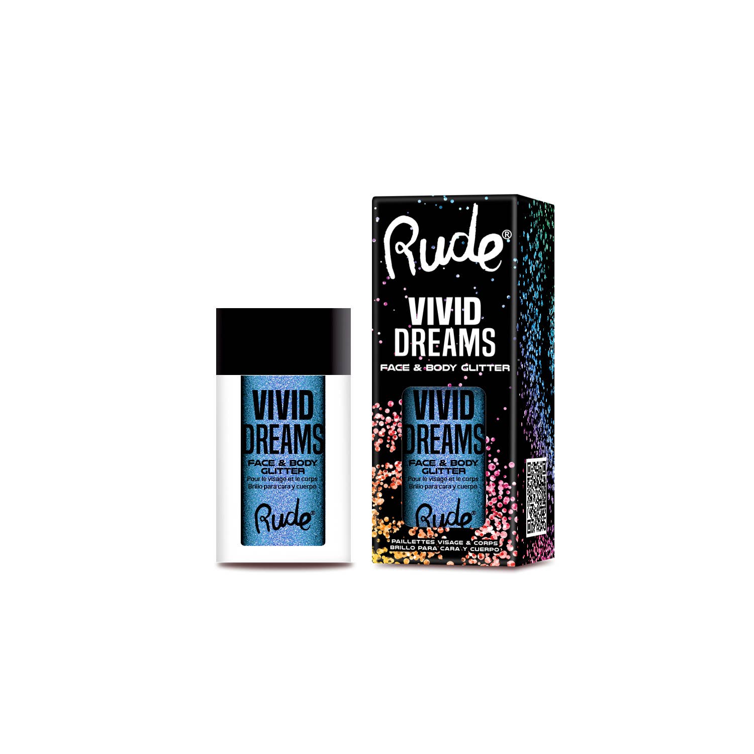 Rude Cosmetics - Wholesale Body Glitter/Shimmer - Vivid Dreams Face & Body Glitter19