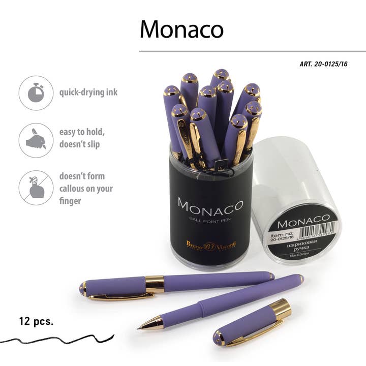 BV by Bruno Visconti - Wholesale Pen - Monaco - Lavender