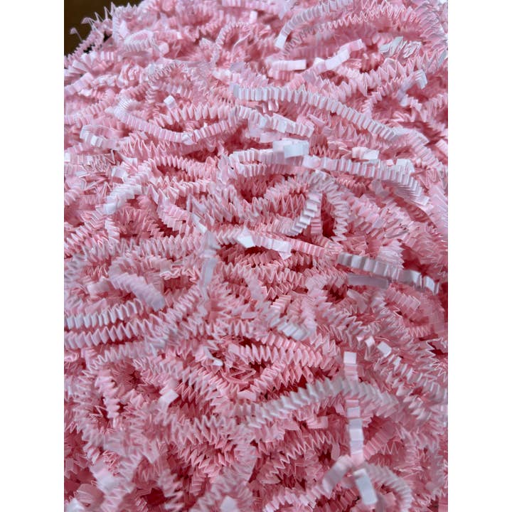 CrinklePak - Wholesale Craft Supplies - Light Pink 40LB Box of Crinkle Cut Shred