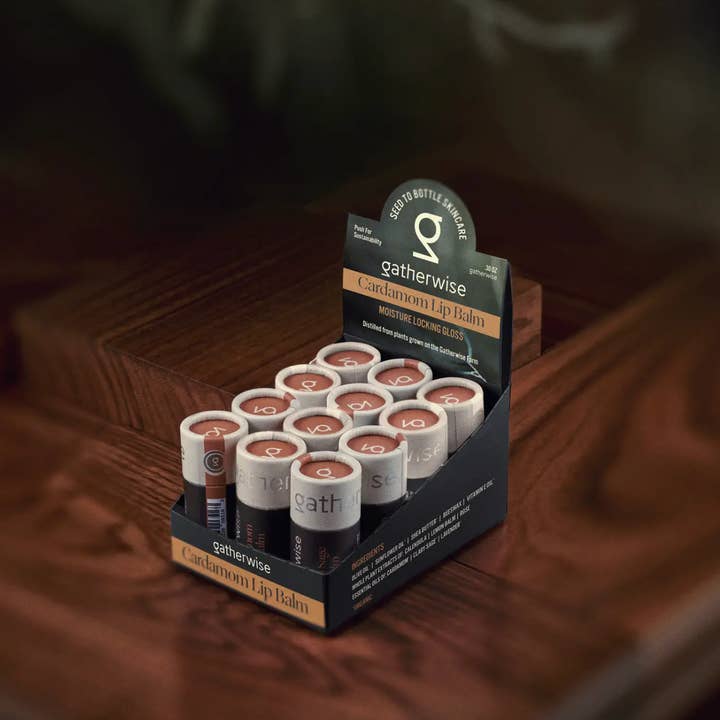 Gatherwise - Wholesale Lip Balm - Cardamom Lip Balm - Case of 91