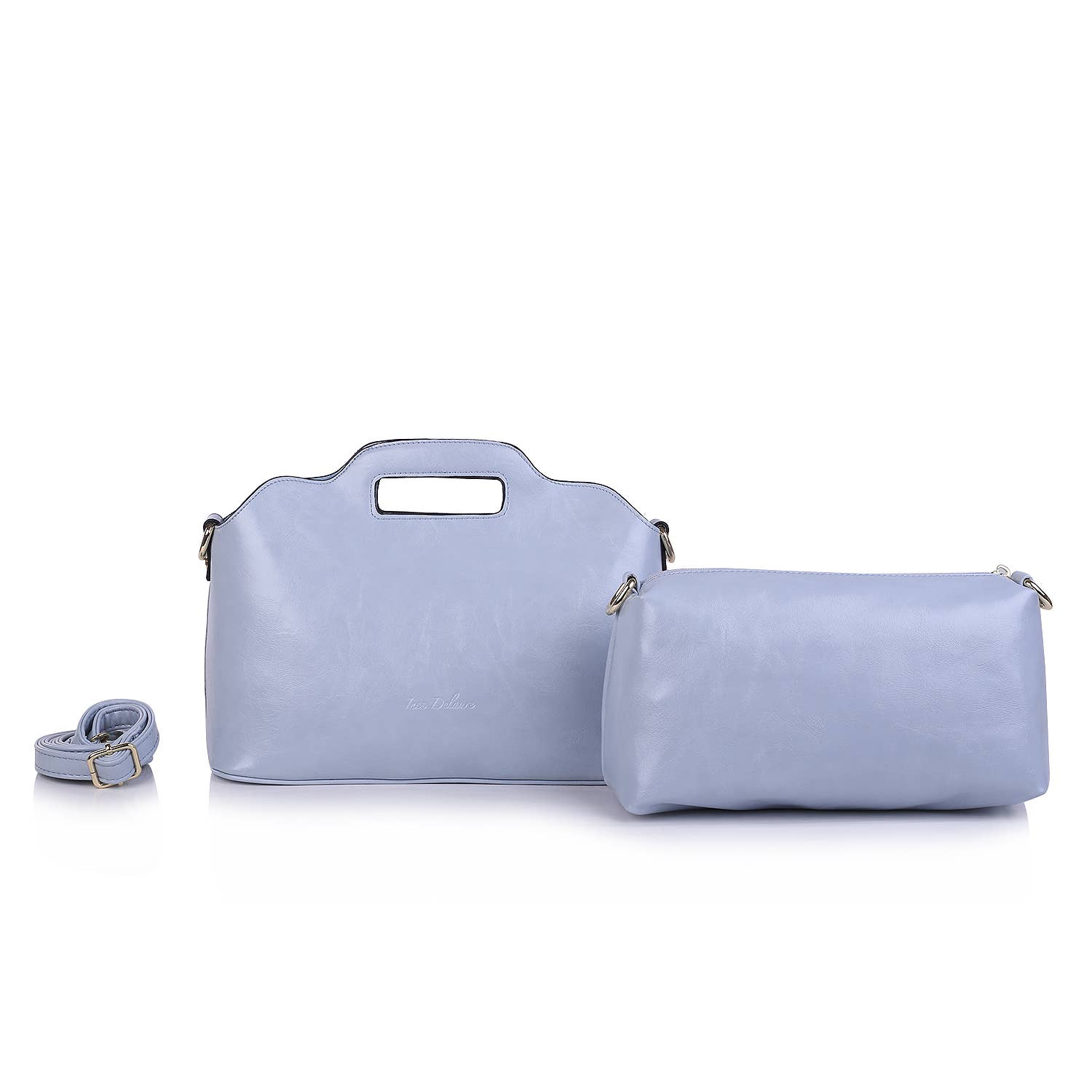 INES DELAURE – wholesale Top handle bag – women's – “Two in one” handbag5