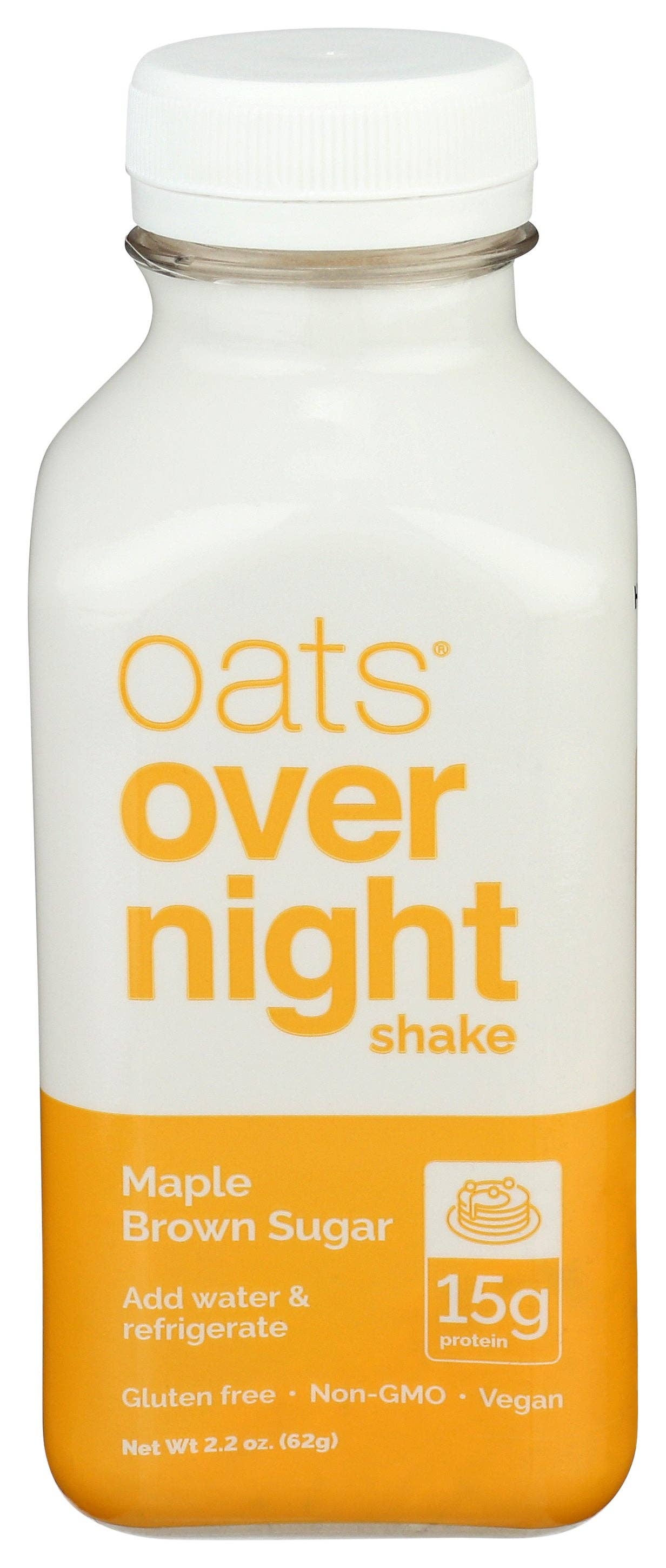 Everyday Supply Co - Wholesale Oats - OATS OVERNIGHT SHAKE OATS MAPLE BRWN SGR - Case of 100