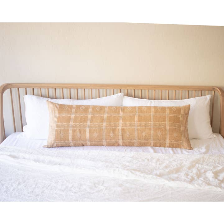 Heddle & Lamm - Wholesale Rugkussen - Hema - XXL lendenbeige indiaanse wollen kussen2