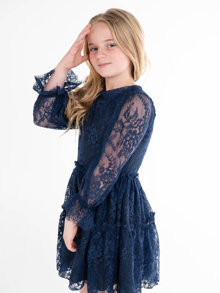 Jordana I Navy I Final Sale for wholesale by Zoe Ltd