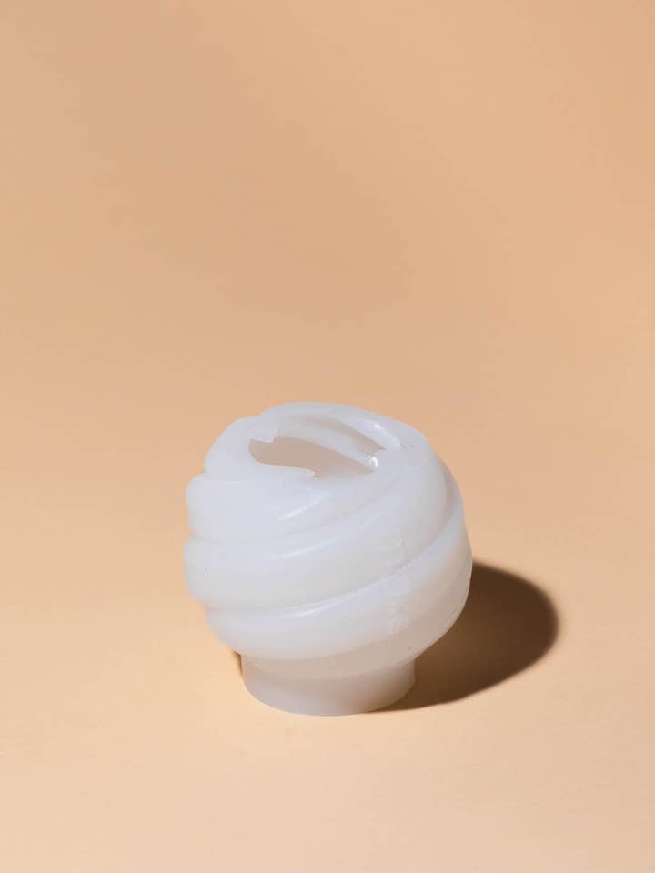 swirl super silicone® pillar candle mold for wholesale by makesy