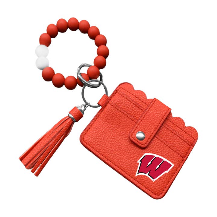 NCAA Wisconsin Badgers Bracelet Wallet for wholesale by Little Earth Productions
