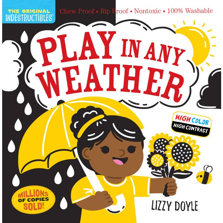 Indestructibles: Play in Any Weather High Contrast for wholesale by Hachette Book Group