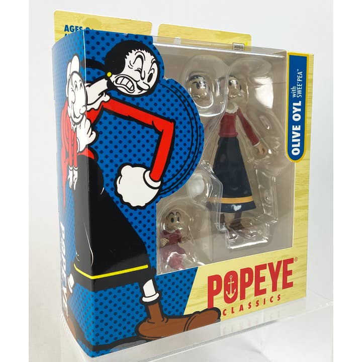 Boss Fight Studio Llc - Wholesale Figurine Toy - Kids - Popeye Classics Action Figure: Olive Oyl