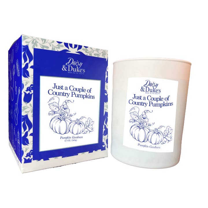 Southern Candles - Just a Couple of Country Pumpkins for wholesale by Daisy & Dukes Gifts