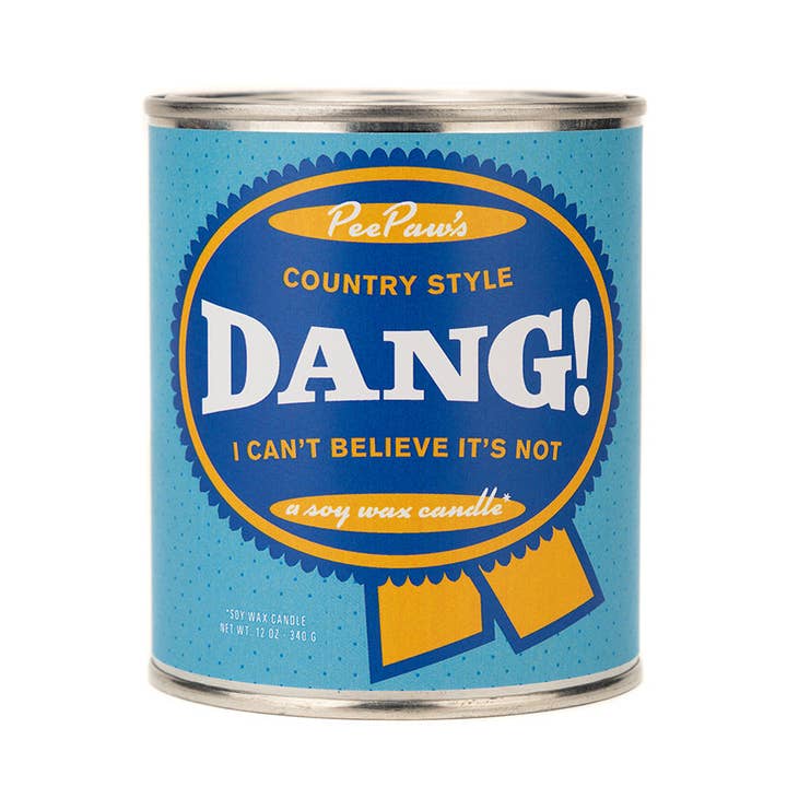Whiskey River Soap Co. - Wholesale Jar/Filled Candle - Dang! Anti-Cursing Candle | Funny Candle1