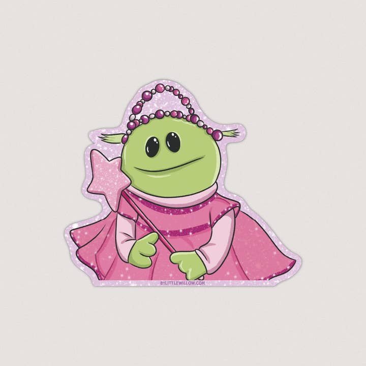 Mona Princess Sticker for wholesale by Little Willow