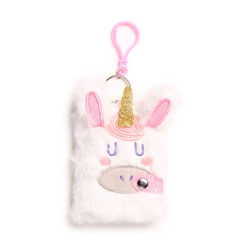 Puckator EU - Wholesale Notitieboekje - Eenhoorn Magie Pluche A7 Notitieblok & Meerkleurige Pen2