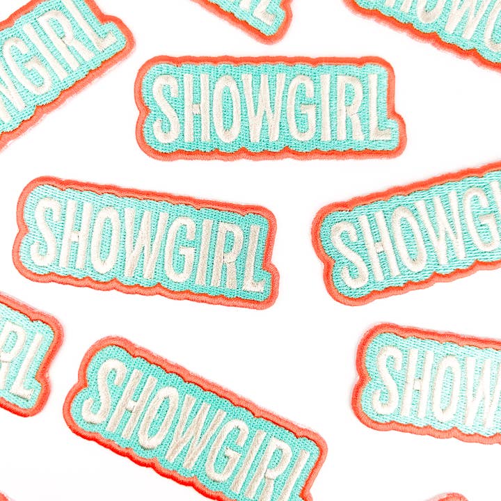 Field Trip Threads - Wholesale Patch - Showgirl Patch | Western Cowgirl Embroidered Iron On Patch2
